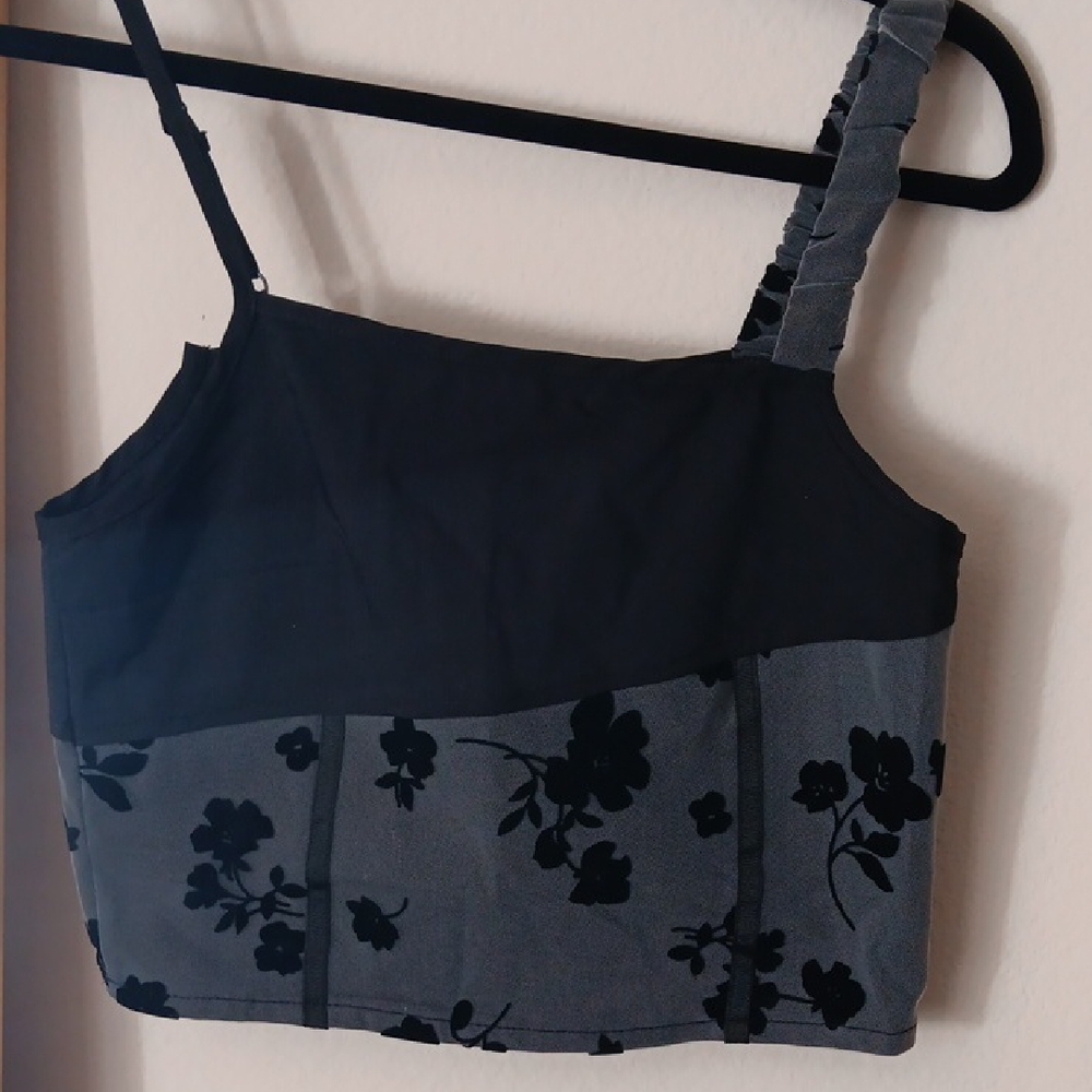 Cider -Asymmetrical Crop Top